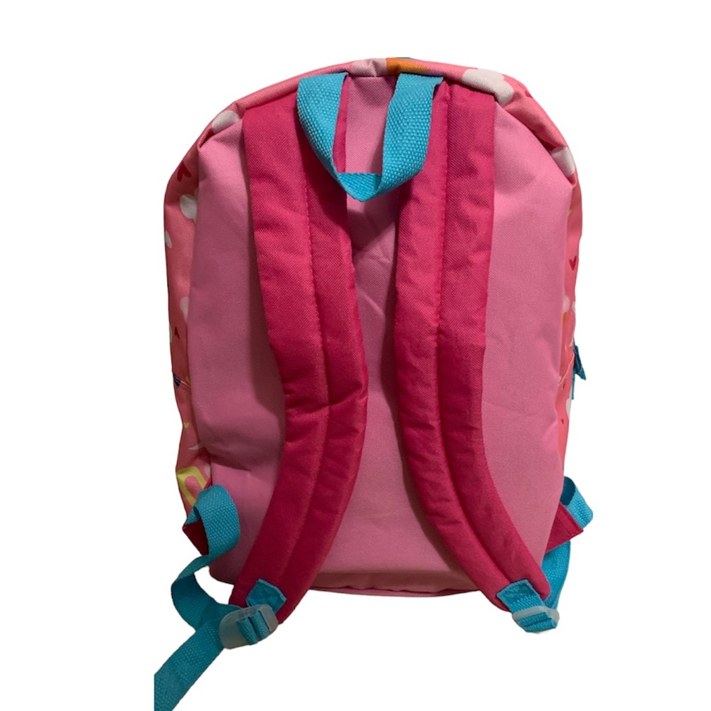 Pink Love rainbow backpack - Picture 2 of 4